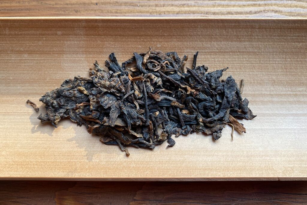 2018 Rong Pu Ripe leaves Chen Sheng Hao Tea Adventures